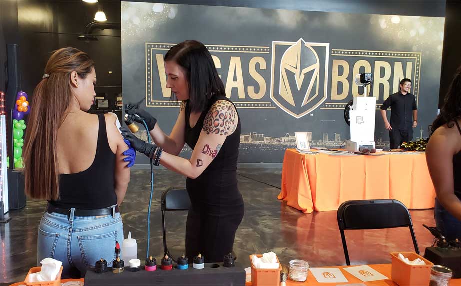 Temporary Tattoo Artist Las Vegas - Tribal Ink Events
