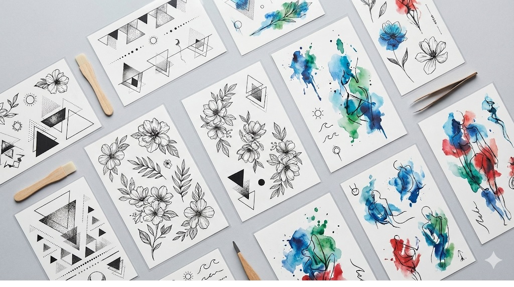 temporary tattoo catalogues