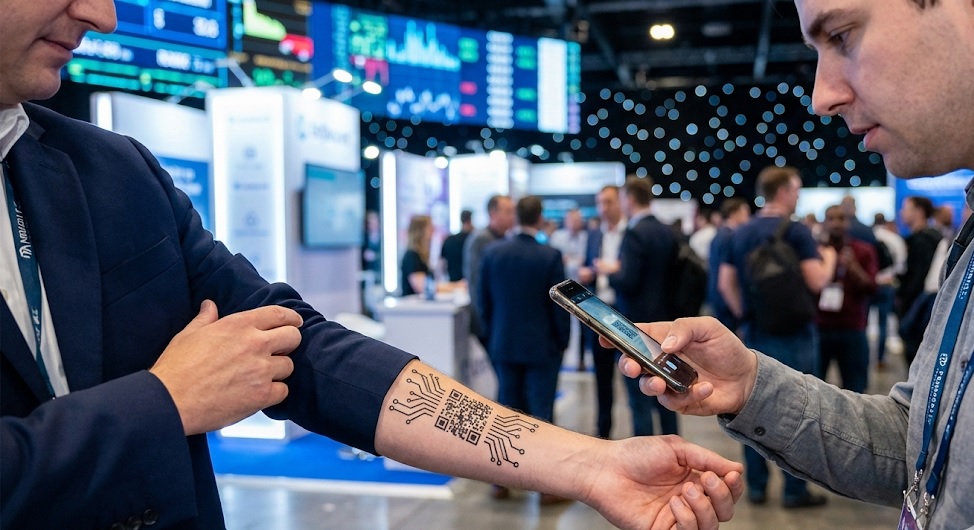 QR Code tattoo