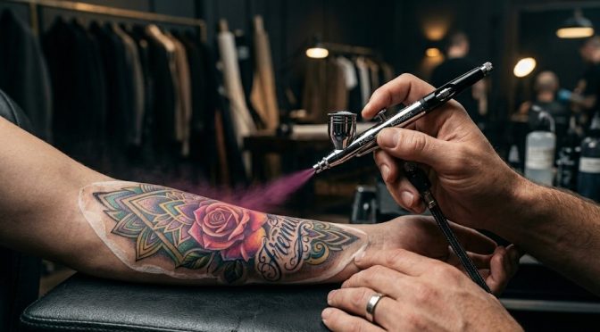 Airbrush tattoo