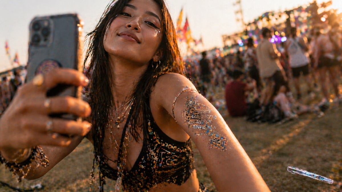 Gen Z with arm tattoo