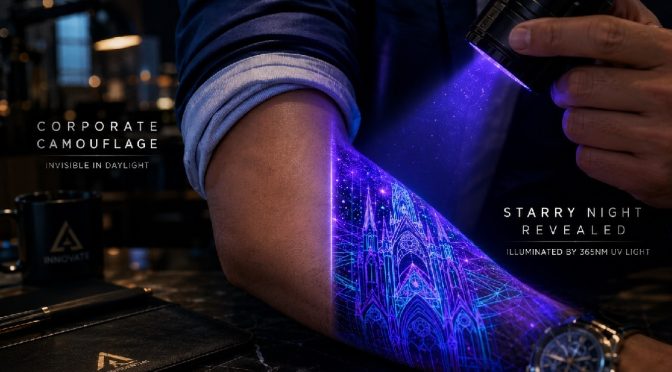 Camouflage UV Tattoos