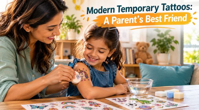 Modern Temporary Tattoos