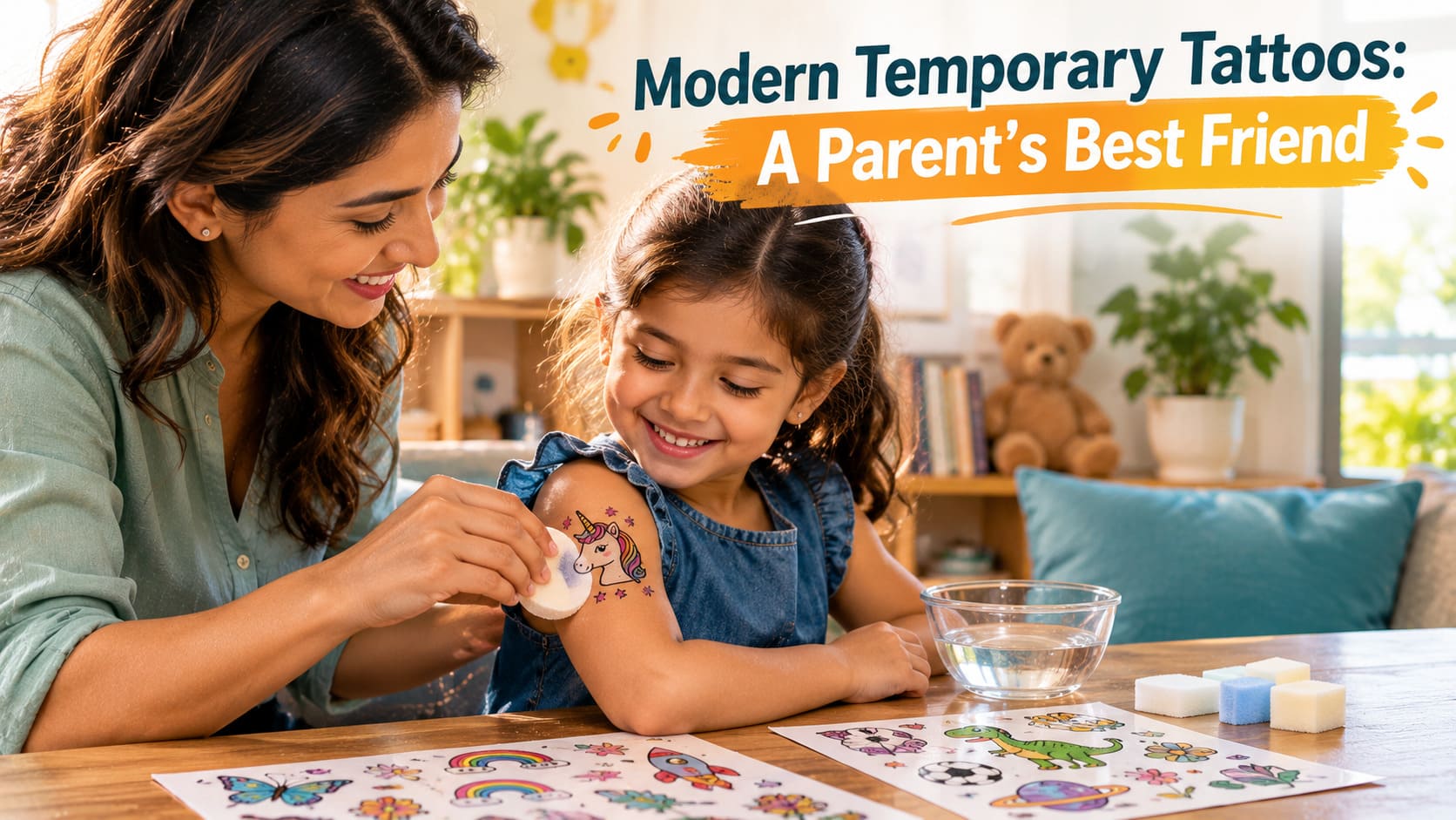 Modern Temporary Tattoos